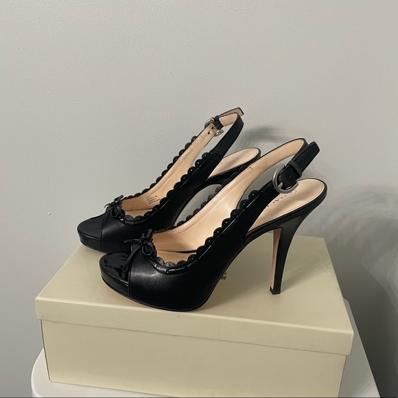 Black Coach Heels - Picture 1 of 10